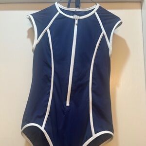One piece beach house sport swim suit